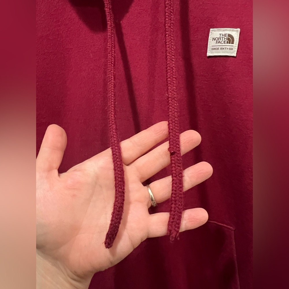 The North Face Deep Red Hoodie - Picture 5 of 8